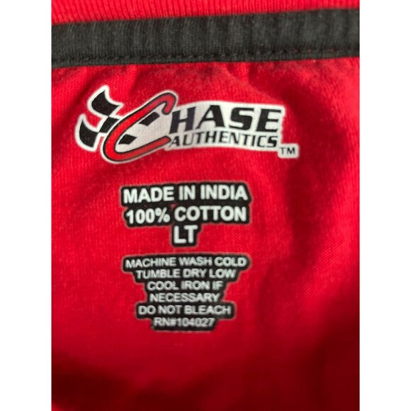 Kasey Kahne Bud King of Beers LT Red T Shirt - Picture 2 of 6